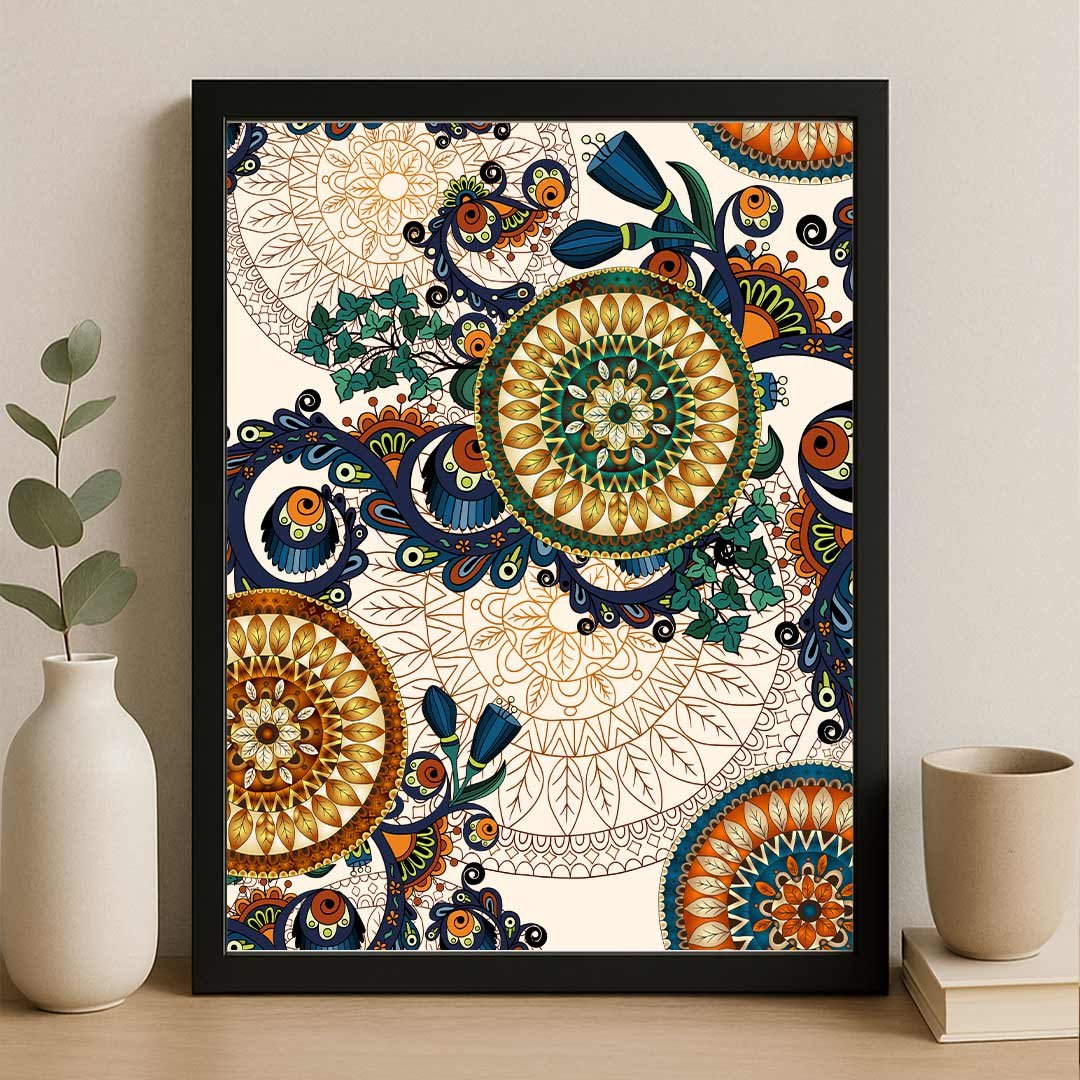 Decorative Bohemian Mandala Poster